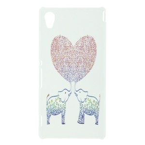 Θήκη Elephants Heart Back Cover για Sony Xperia M4 Aqua (Design)