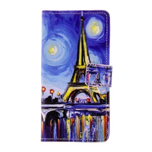 Θήκη MyMobi Flip Cover Tour Eiffel Painting για Samsung Galaxy A3 2016 (Design)