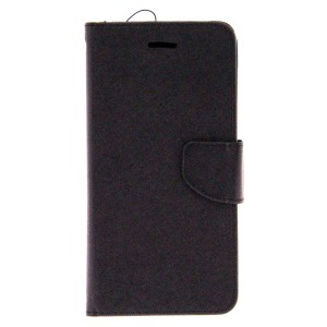 Θήκη Fancy Case Flip Cover για iPhone 7/8 Plus (Μαύρο)