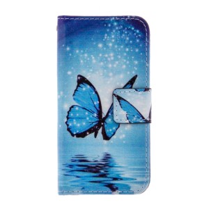 Θήκη Πεταλούδα Λίμνη Flip Cover για Huawei P9 (Design)