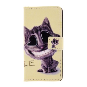 Θήκη Flip Cover Cat Smile για Samsung Galaxy A3 2016 (Design)