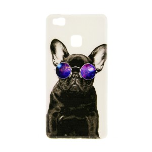Θήκη Bulldog Sunglasses Back Cover για Huawei P9 Lite (Design)