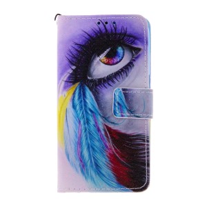 Θήκη Colorful Eye Flip Cover για Samsung Galaxy S7  (Design)