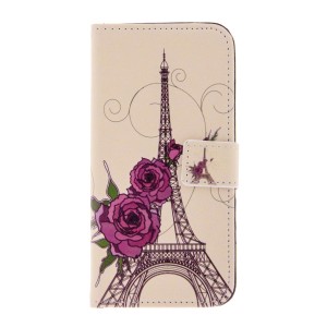 Θήκη Tour Eiffel Roses Flip Cover για Samsung Galaxy S7  (Design)