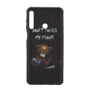 Θήκη Don't Touch My Phone Bear Back Cover για Huawei P40 Lite E (Design)