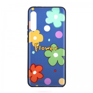 Θήκη Four Flowers in Blue Back Cover για Huawei Y6P (Design) 