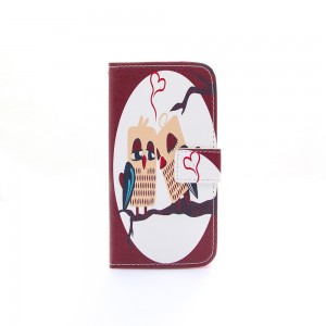 Θήκη Owl Couple Flip Cover για Samsung Galaxy A5 (Design)