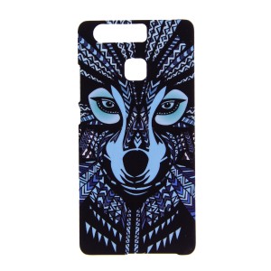 Θήκη Aztec Animal Wolf Back Cover για Huawei P9 (Design)