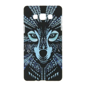 Θήκη Aztec Animal Wolf Back Cover για Samsung Galaxy A7 (Design)