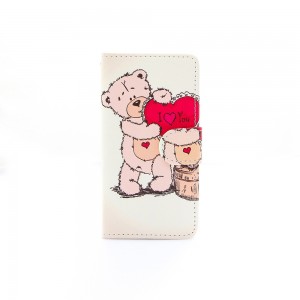 Θήκη Teddy Bears Flip Cover για Samsung Galaxy J3  (Design)