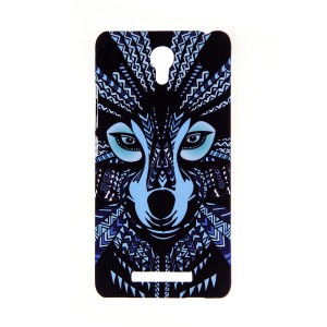 Θήκη Aztec Animal Wolf Back Cover για Xiaomi Redmi Note 2 (Design)