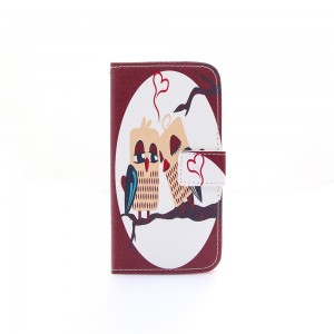 Θήκη Owl Couple Flip Cover για Samsung Galaxy 9060/9080 (Design)