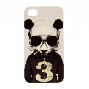 Θήκη Bear Cigarette Back Cover για iPhone 4/4S (Design)