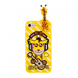 Θήκη 3D Back Cover Music Giraffe για iPhone 7/8  (Design)