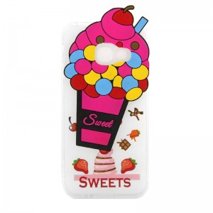 Θήκη Sweet with Strawberries Back Cover για Samsung Galaxy A3 2017  (Design)