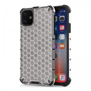 Θήκη OEM Honeycomb Back Cover για iPhone 13 (Διαφανές)