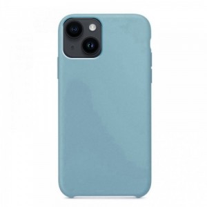 Θήκη OEM Silicone Back Cover για iPhone 14 Plus (Baby Blue)
