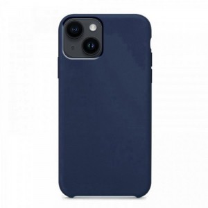 Θήκη OEM Silicone Back Cover για iPhone 14 (Ocean Blue) 