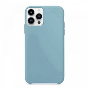 Θήκη OEM Silicone Back Cover για iPhone 14 Pro Max (Baby Blue) 