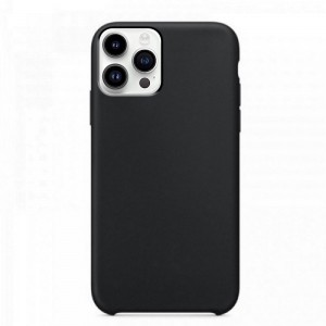 Θήκη OEM Silicone Back Cover για iPhone 14 Pro (Black)