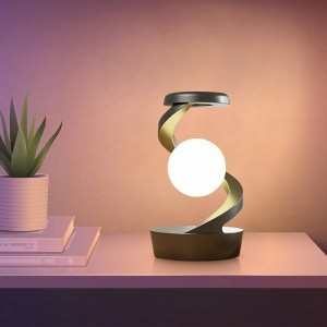 Επιτραπέζιο Διακοσμητικό Φωτιστικό Rotating Suspension Lamp SH01 με Ασύρματη Φόρτιση