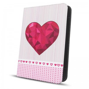 Θήκη Tablet Heart Note Flip Cover για Universal 7-8' (Design)
