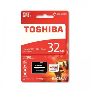 MicroSDHC Toshiba M302-EA 32GB Class10 + Adaptor 