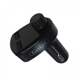 Φορτιστής Αυτοκινήτου Earldom ET-M45 Wireless FM Car Kit Transmitter (Μαύρο)