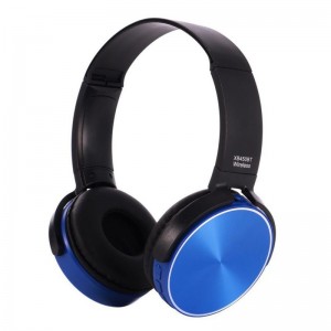 Ασύρματα Ακουστικά Bluetooth 450ΒΤ με Ενσωματωμένο Μικρόφωνο (Μαύρο-Μπλε)