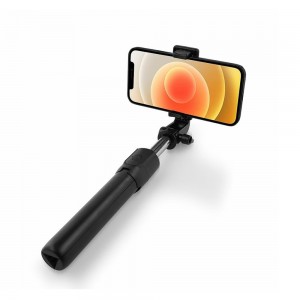 Selfie Stick R1 με Αποσπώμενο Bluetooth Χειριστήριο (Μαύρο)