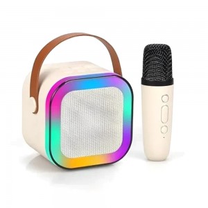 Ασύρματο Ηχείο K12 με LED Φωτισμό & Μικρόφωνο