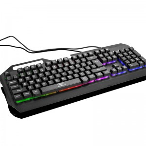 Πληκτρολόγιο XO KB-01 Gaming Μηχανικό με Custom διακόπτες και RGB φωτισμό (Μαύρο)