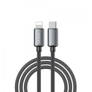 Καλώδιο Braided Earldom EC-199C-L Type-C σε Lightning 30W 1.2m