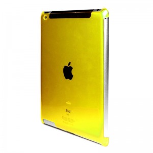 Θήκη Puro Crystal Back Cover για iPad 2/3/4 (Κίτρινο)