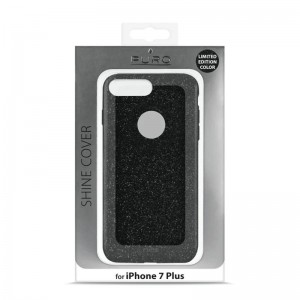Θήκη Puro Back Cover Shine για iPhone 7/8 Plus (Μαύρο)
