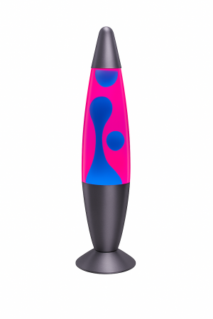  Επιτραπέζιο Φωτιστικό Lava Lamp 25W  (Μπλε - Ροζ)