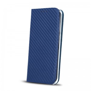Θήκη Smart Carbon Flip Cover για Samsung Galaxy S9  (Μπλε)