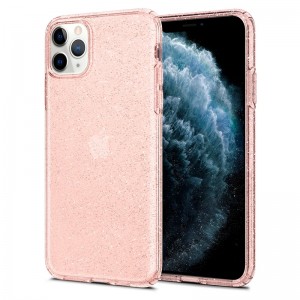 Θήκη Spigen Liquid Crystal Glitter Back Cover για iPhone 11 Pro (Rose Quartz)