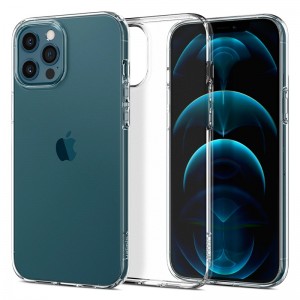 Θήκη Spigen Liquid Crystal Back Cover για iPhone 12 Pro Max (Crystal Clear)