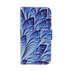 Θήκη MyMobi Μπλε Λουλούδια Flip Cover για Huawei Y3 II (Design) 