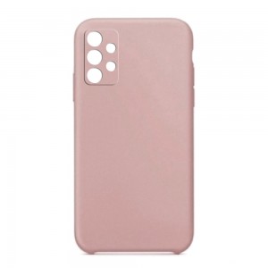 Θήκη OEM Silicone Back Cover με Προστασία Κάμερας για Samsung Galaxy A13 (Dusty Pink)