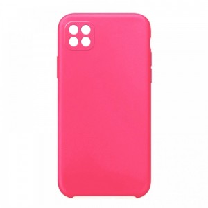 Θήκη OEM Silicone Back Cover με Προστασία Κάμερας για Samsung Galaxy A31 (Hot Pink) 