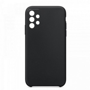 Θήκη OEM Silicone Back Cover με Προστασία Κάμερας για Samsung Galaxy A72 (Black)