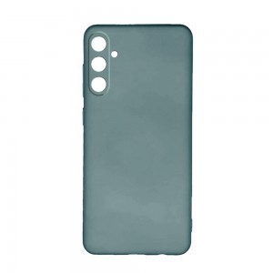 Θήκη Soft Silicone Back Cover με Προστασία Κάμερας για Samsung Galaxy S21 (Dark Grey)