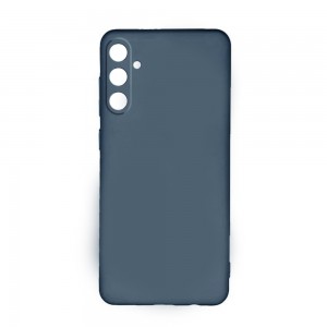 Θήκη OEM Silicone Back Cover με Προστασία Κάμερας για Samsung Galaxy A34 5G (Dark Grey)