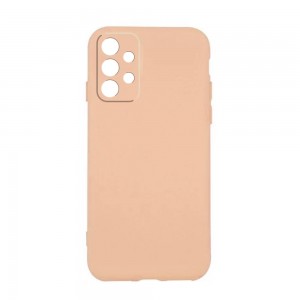 Θήκη Soft Silicone Back Cover με Προστασία Κάμερας για Samsung Galaxy A52 / A52 5G (Pink) 