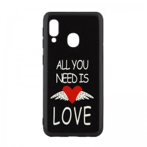 Θήκη All You Need Is Love Back Cover για Samsung Galaxy A40 (Design)