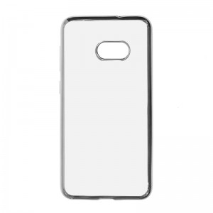 Θήκη MyMobi Electro Jelly Case back cover για Samsung Galaxy S6 Edge (Ασημί)