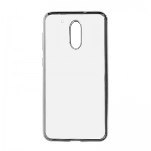 Θήκη MyMobi Electro Jelly Case back cover για Lenovo Moto G4  (Ασημί)