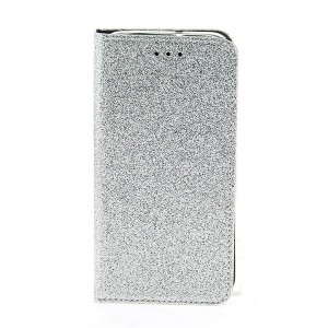 Θήκη OEM Shining Flip Cover για Samsung Galaxy S20 (Ασημί) 